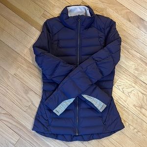 Lululemon purple running jacket size 6.